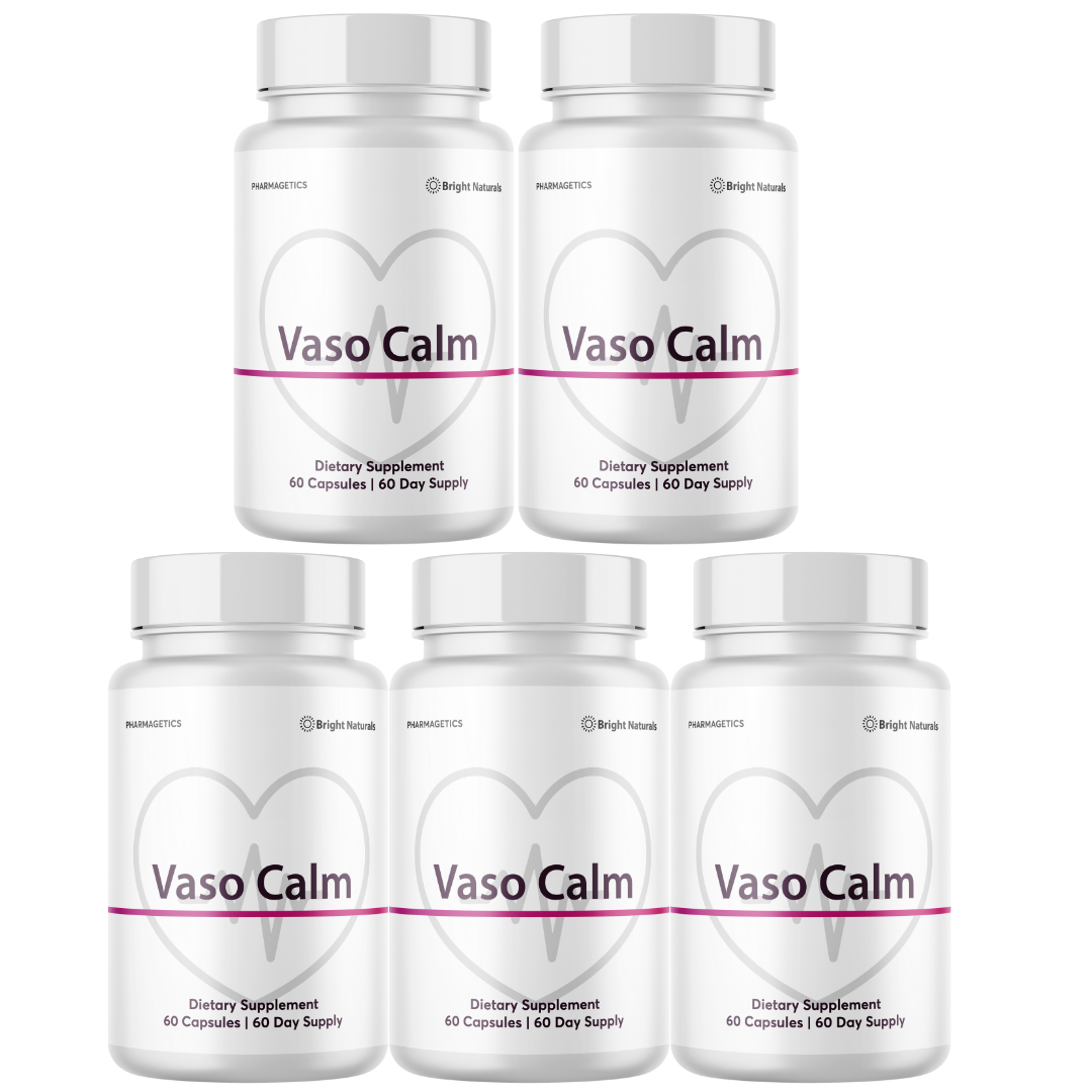 Vaso Calm  Healthy Blood Balance Supplement 60 Capsules