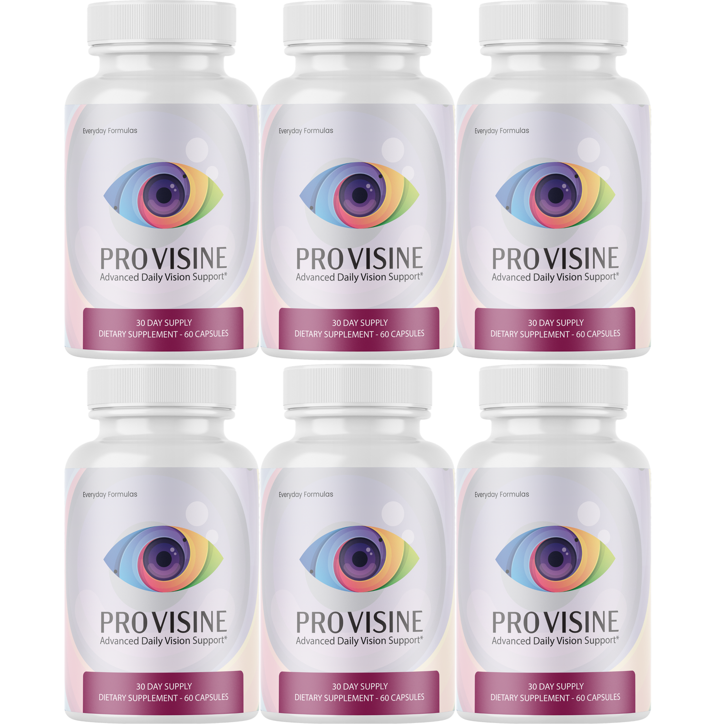 Provisine Vision and Eye Health Support Supplement 60 Capsules