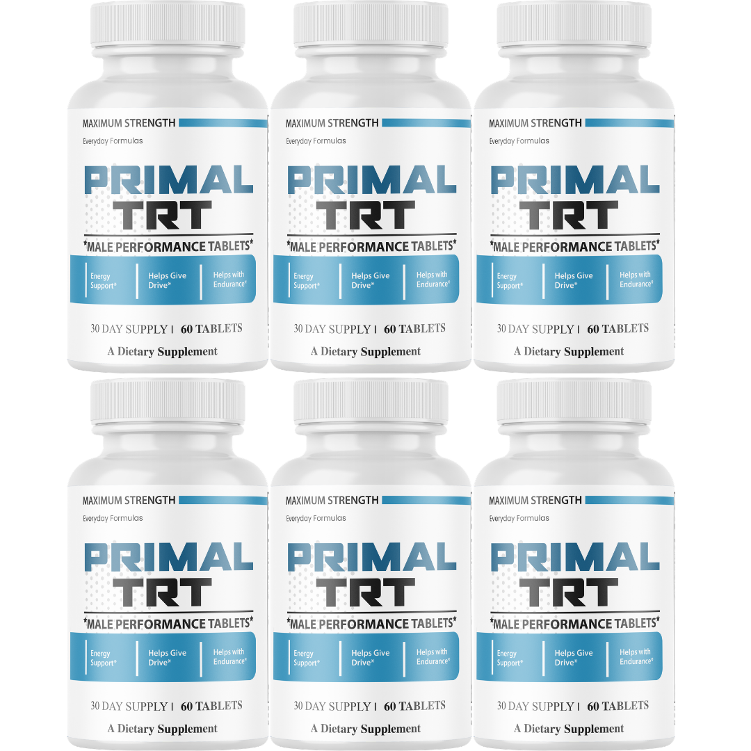 Primal TRT Male Performance Support Supplement 60 Tablets