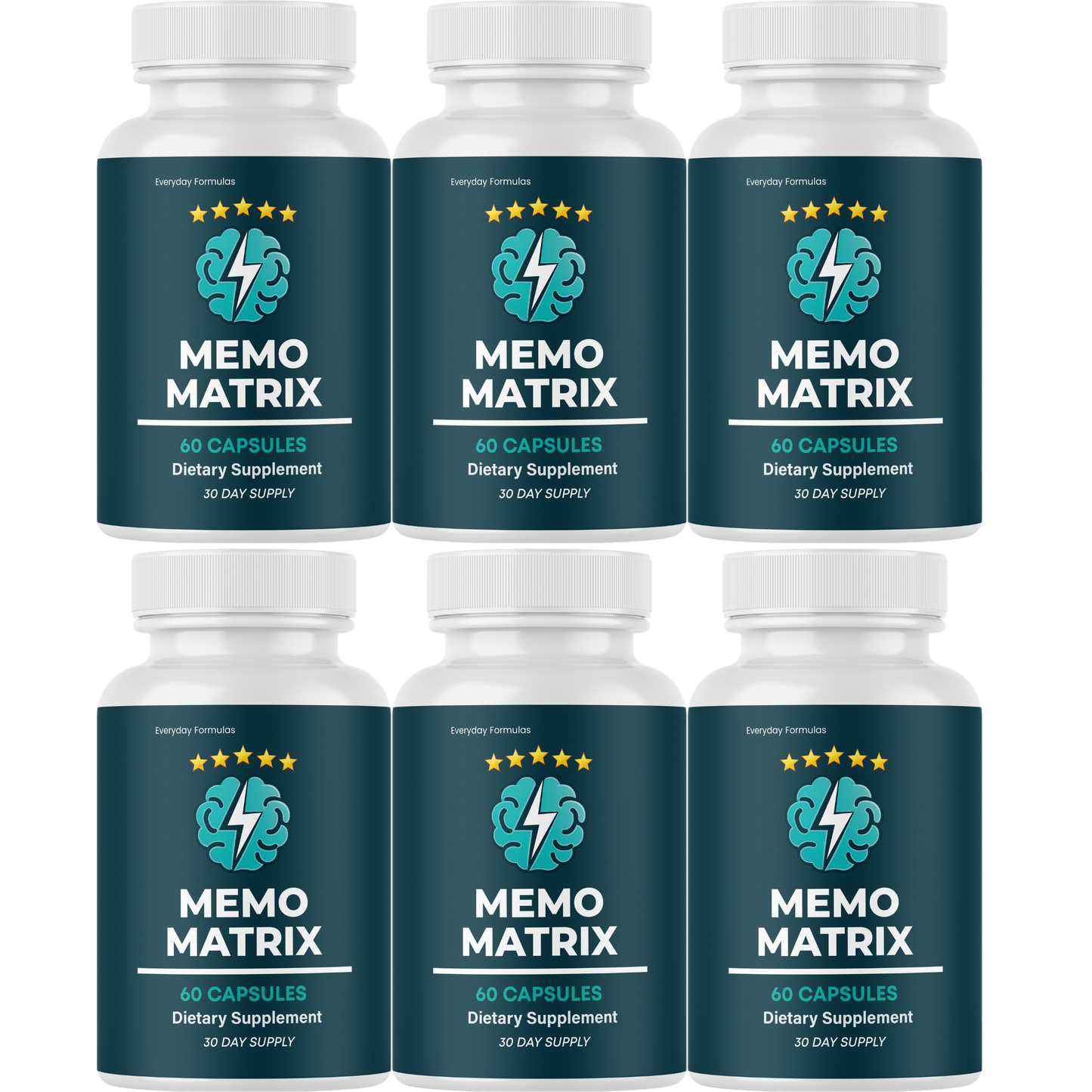 Memo Matrix Brain Health Support Supplement 60 Capsules