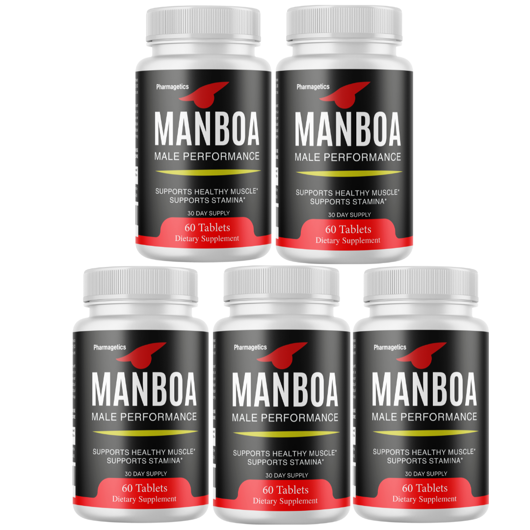 Manboa Male Performance Supplement, Stamina Support 60 Tablets