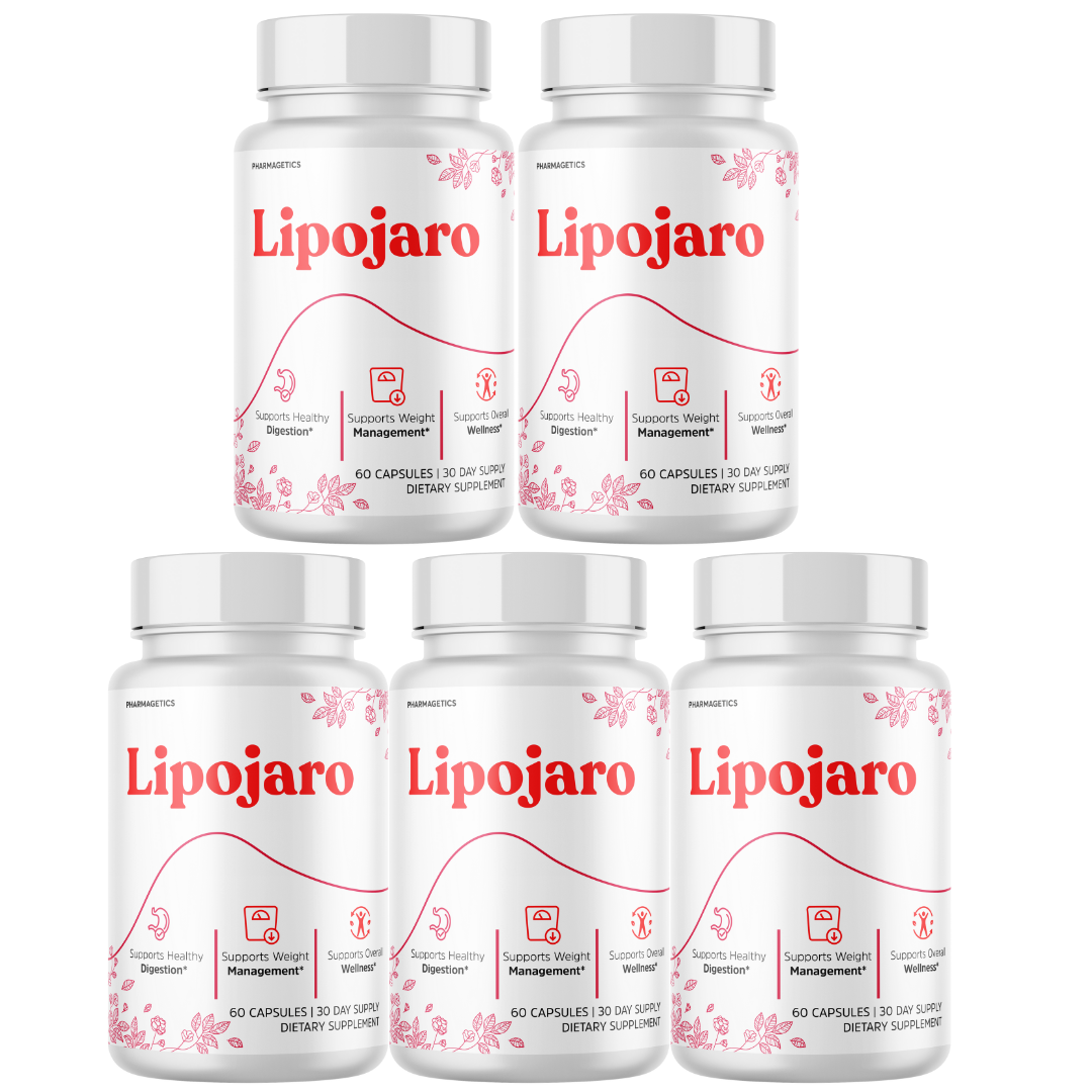 Lipojaro Weight Management Support Supplement 60 Capsules