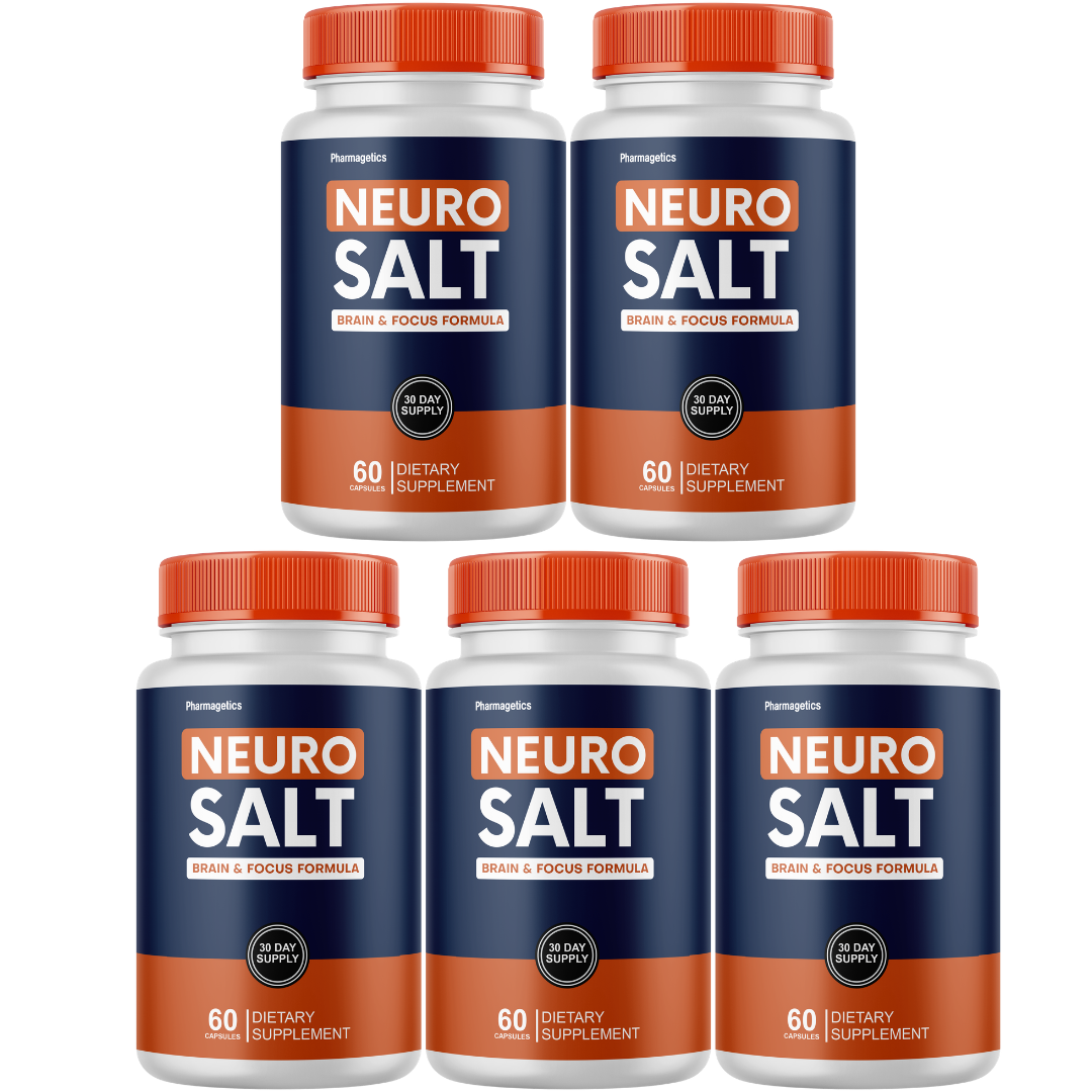Neuro Salt Brain Focus Supplement Memory Energy Cognitive Support 60 Capsules