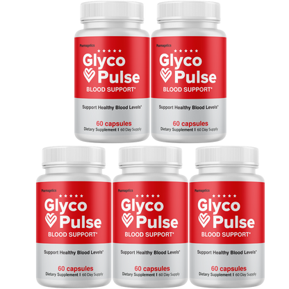 Glyco Pulse Blood Sugar Support Supplement Metabolism & Energy 60 Capsules