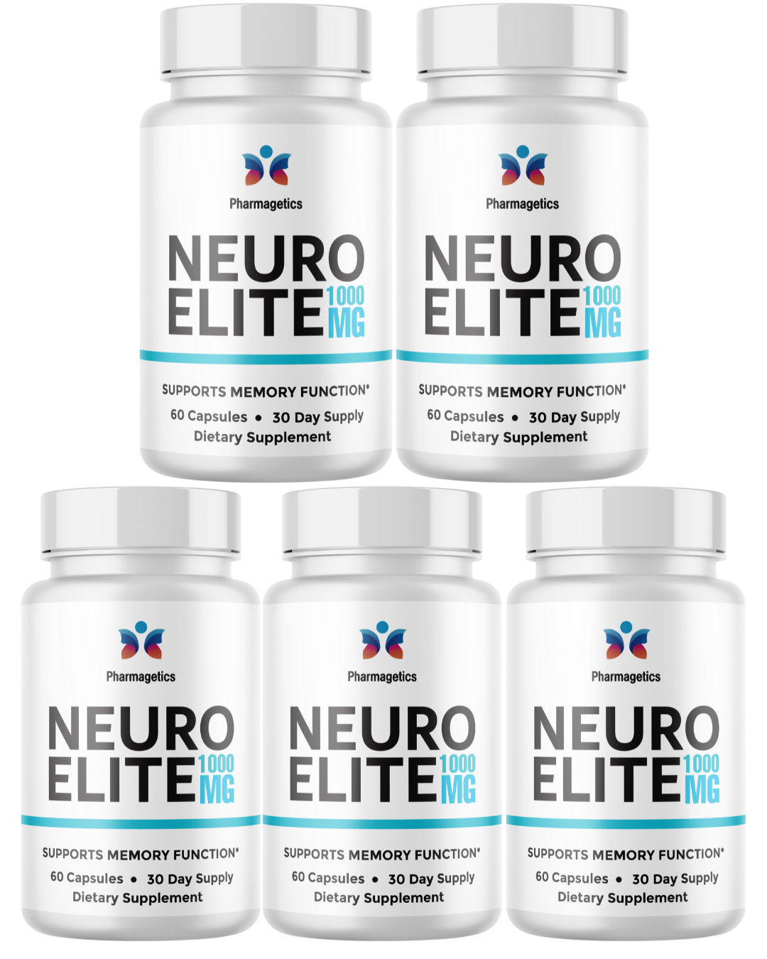 Neuro Elite 1000MG Cognitive & Brain Health Support Supplement 60 Capsules