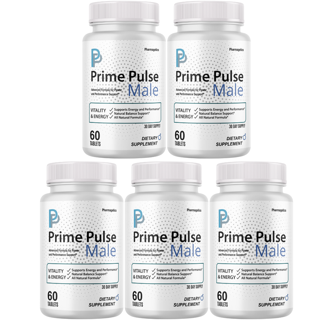 Prime Pulse Male Performance Support Supplement 60 Tablets