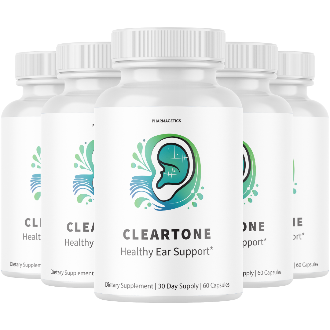 Cleartone Hearing Relief Capsules, Pills for Tinnitus Support 60 Capsules
