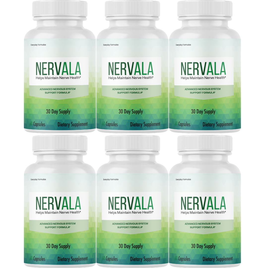 Nervala Nerve Pain Relief Neuropathy Supplement 60 Capsules