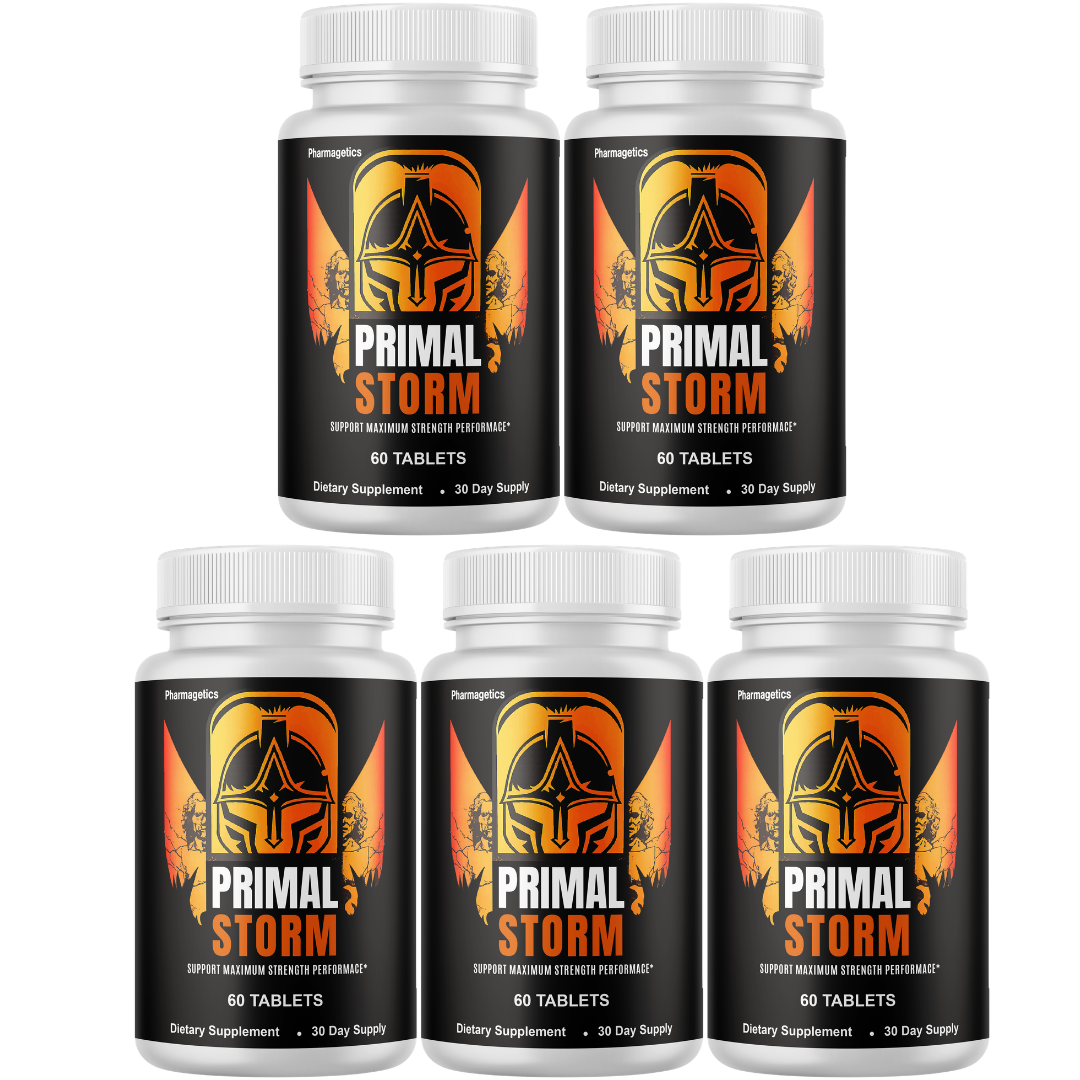 Primal Storm Advanced Male Support Supplement PrimalStorm 60 Tablets