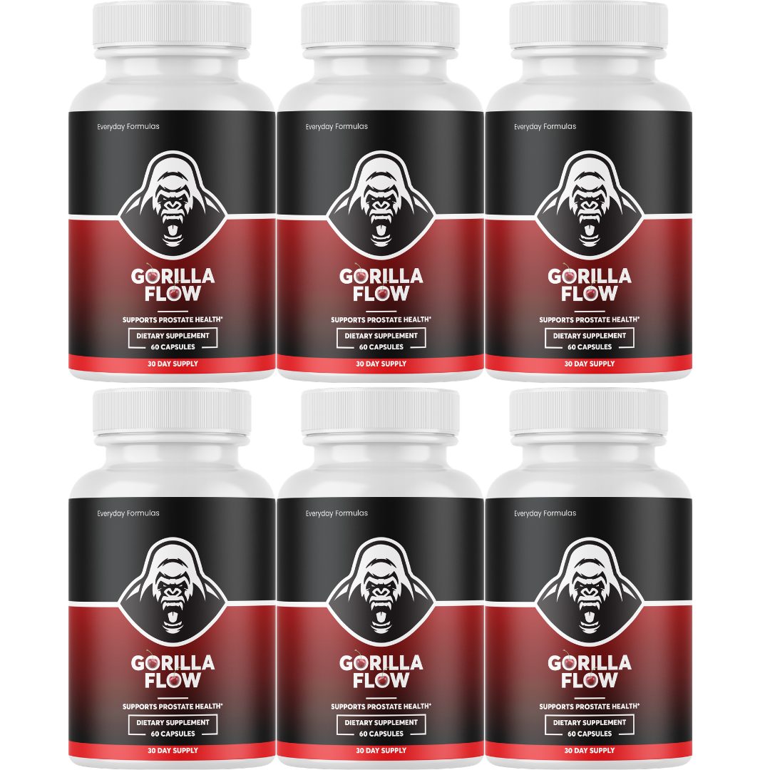 Gorilla Flow Prostate Health Support Supplement 60 Capsules