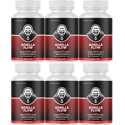 Gorilla Flow Prostate Health Support Supplement 60 Capsules