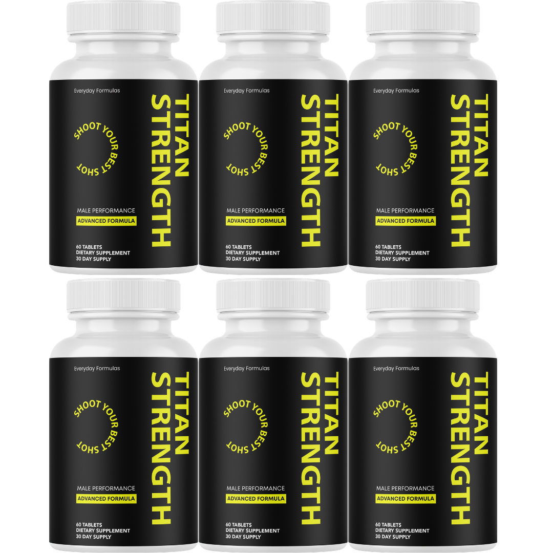 Titan Strength Male Performance Supplement 60 Tablets