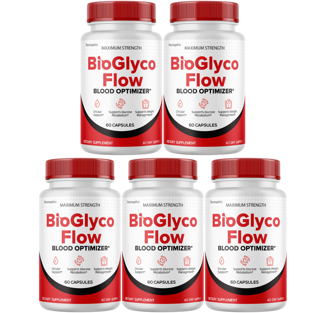 BioGlyco Flow Advanced Blood Support Supplement Flow 60 Capsules