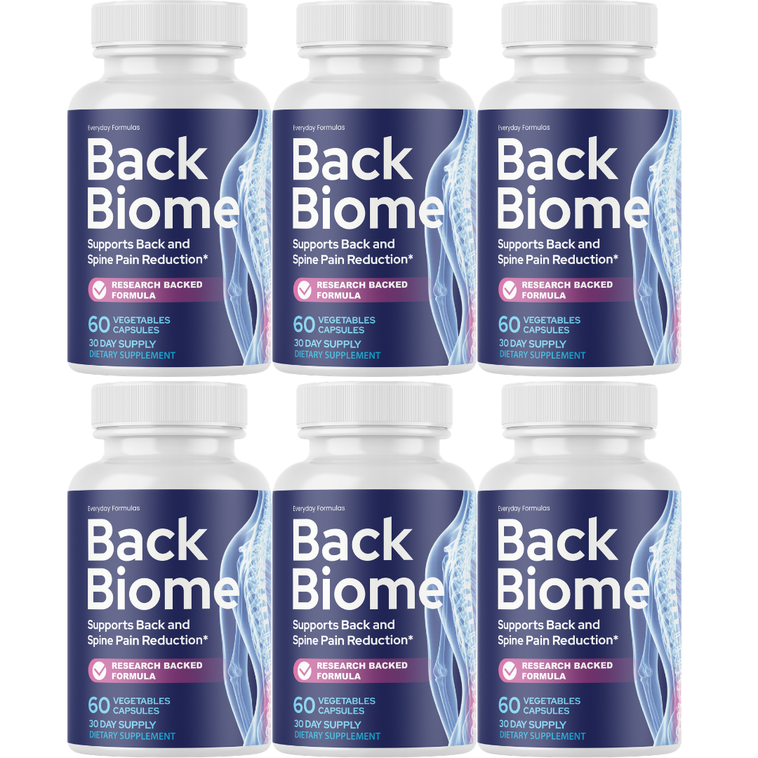 Back Biome Back And Spine Pain Reduction Support Supplement 60 Capsules