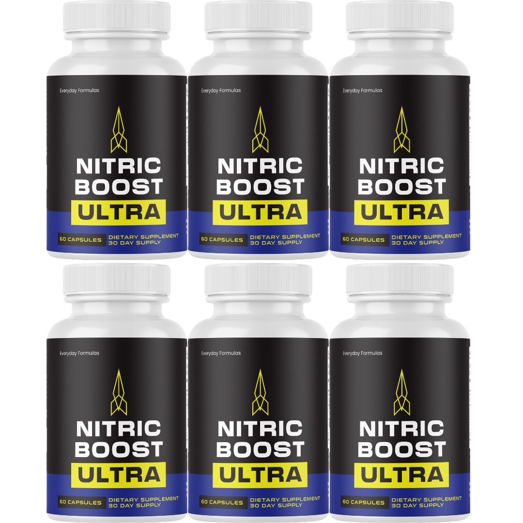Nitric Boost Ultra - Enhance Performance and Daily Energy 60 Capsules