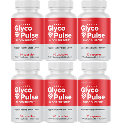 Glyco Pulse Blood Sugar Support Supplement Metabolism & Energy 60 Capsules