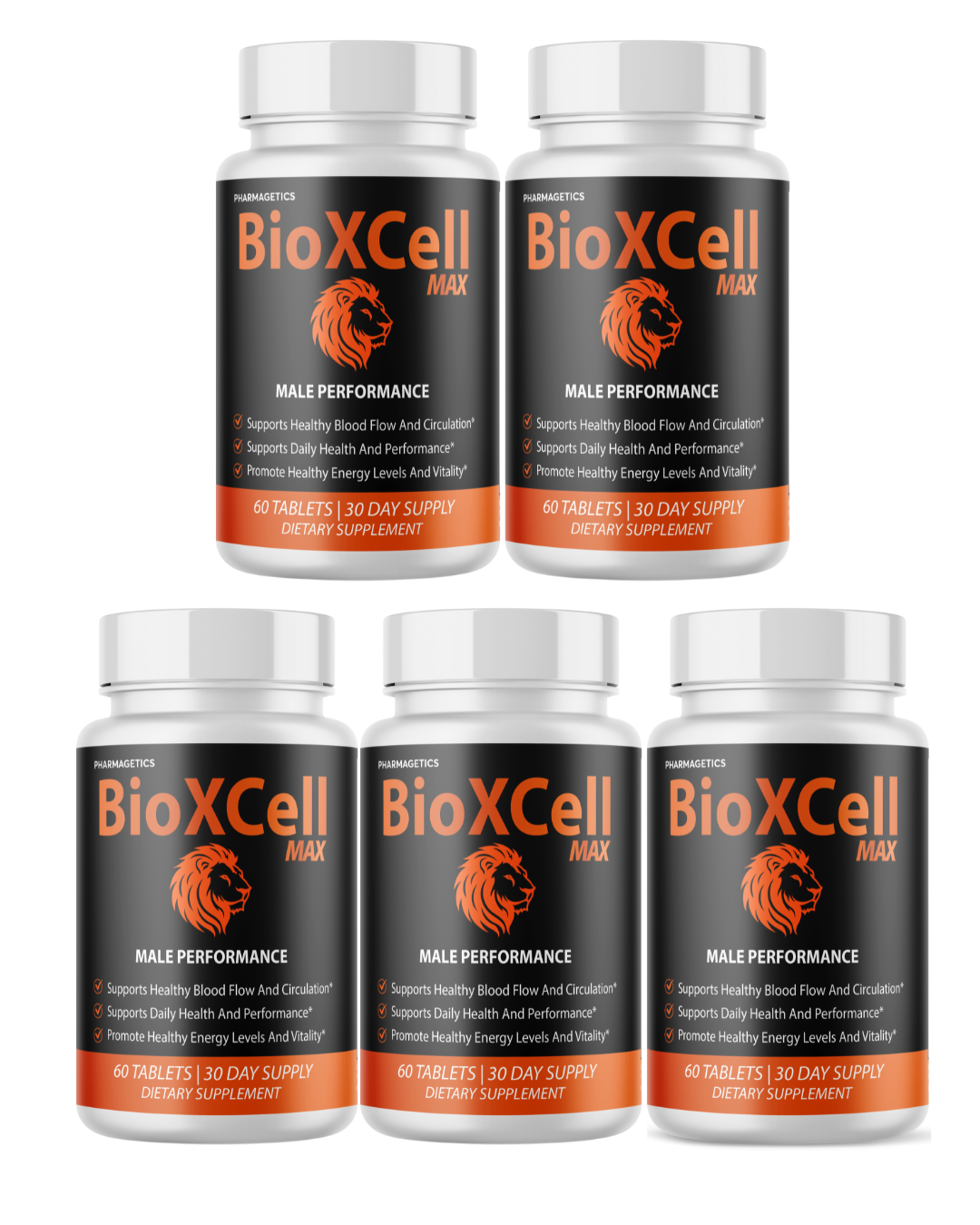 BioXCell Max Male Performance Supplement - 60 Tablets