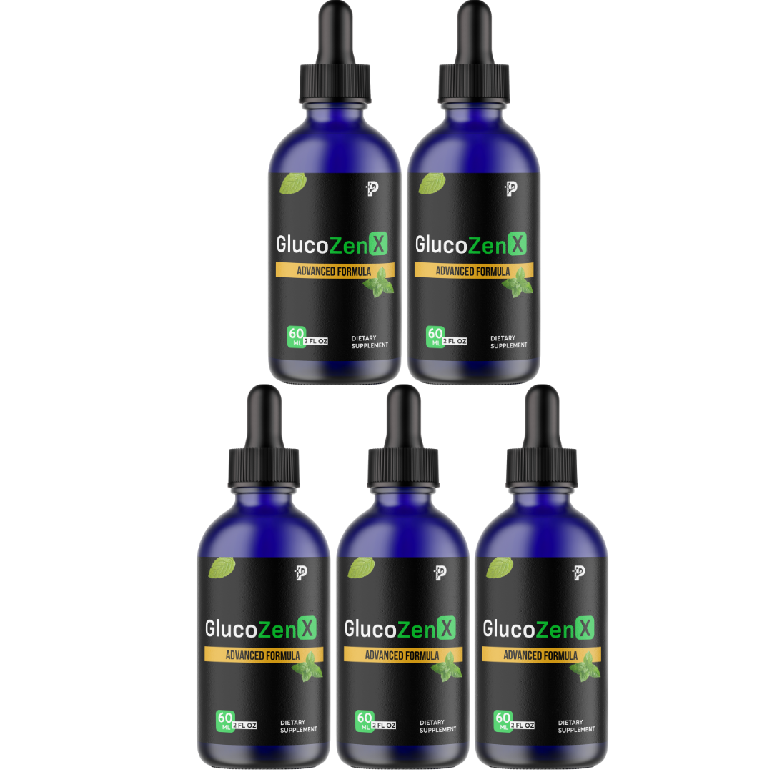 GlucoZen Drops, Support Healthy Blood Levels Formula 60ML