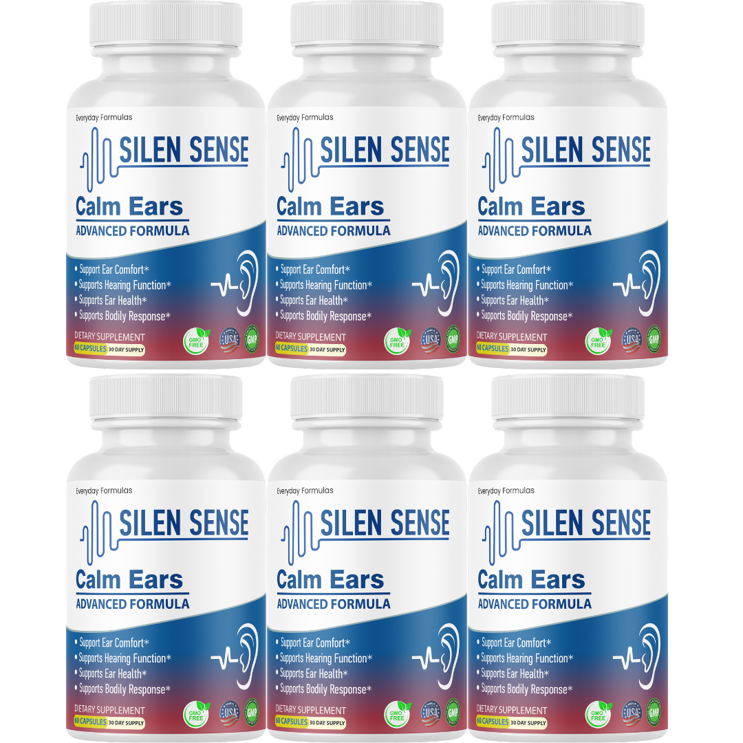 Silen Sense, Calm Ear Support Ear Health Supplement 60 Capsules