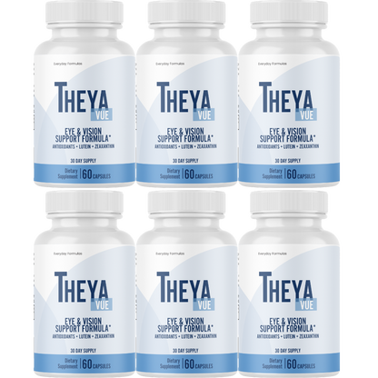 Theya Vue Eye and Vision Formula Support Supplement 60 Capsules