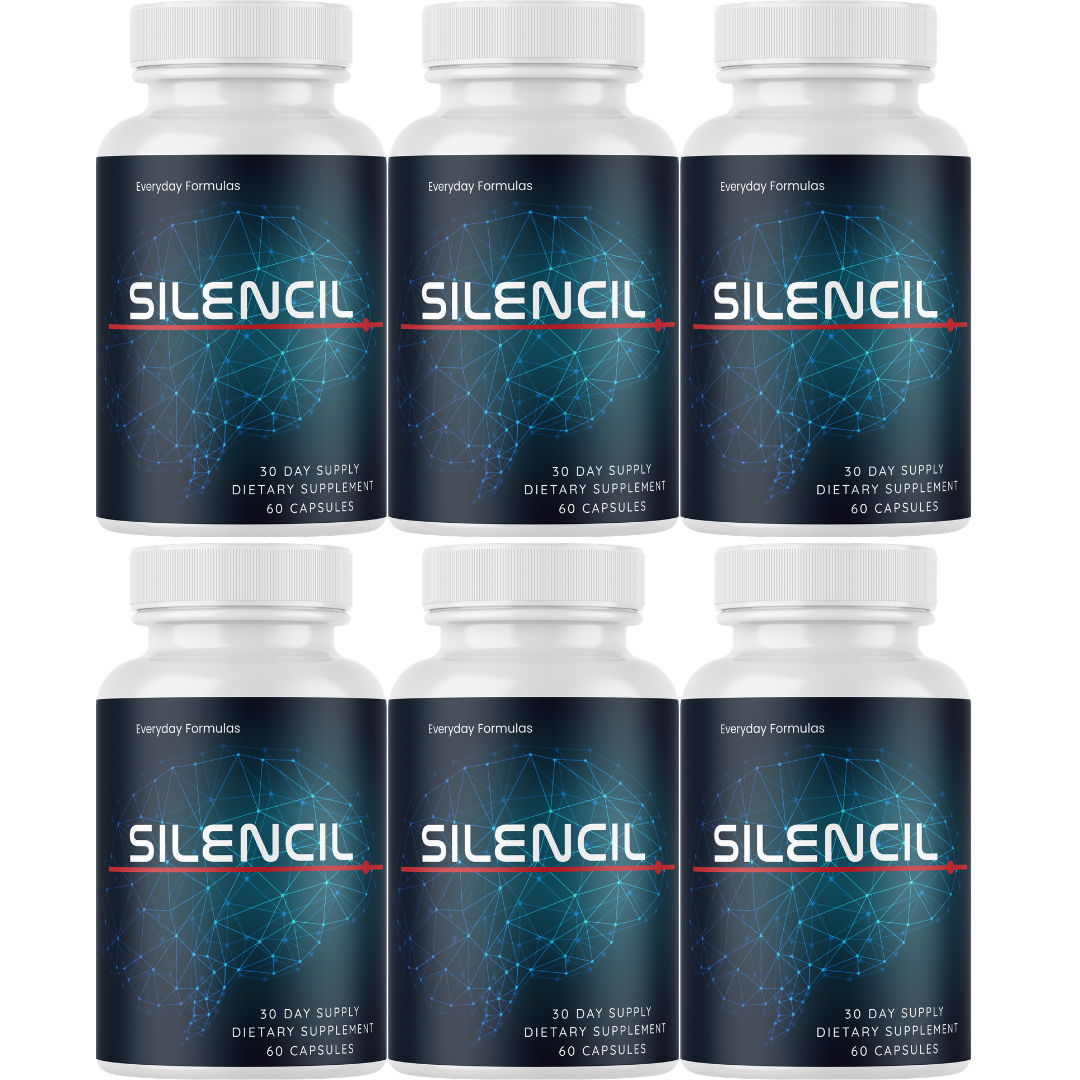 Silencil Premium Tinnitus Support Relief Supplement 60 Capsules