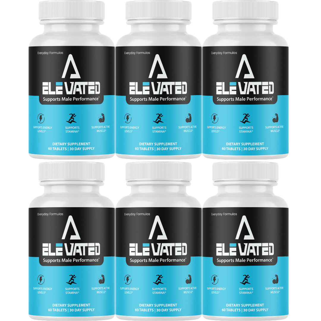 Elevated Male Performance And Stamina Support Supplement 60 Tablets