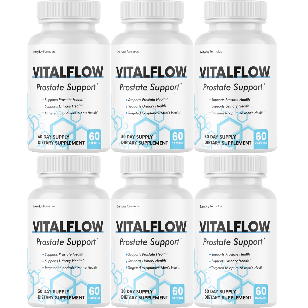 Vital Flow Prostate Health Support Supplement 60 Capsules