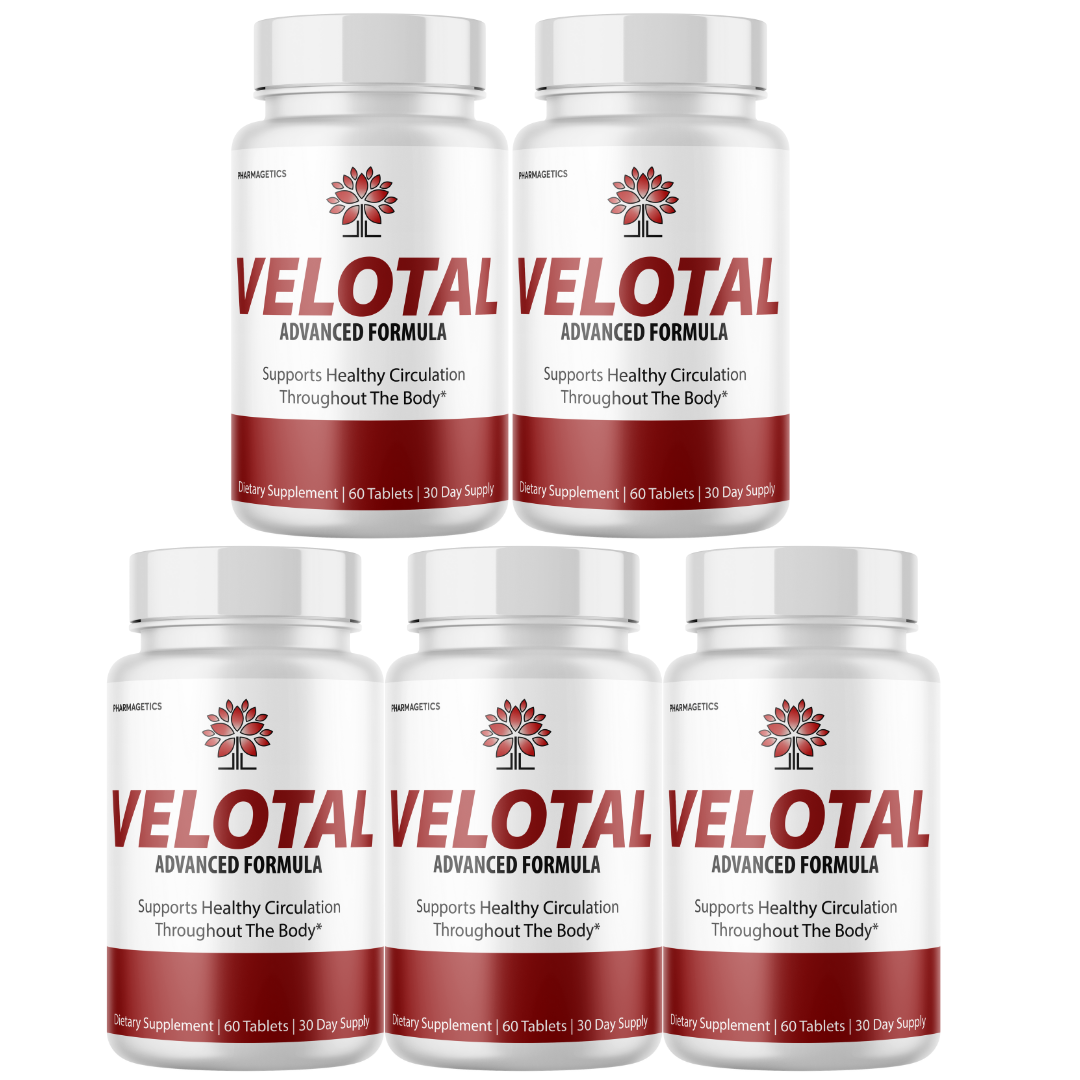 Velotal Supports Healthy Circulation, Advanced Formula 60 Tablets