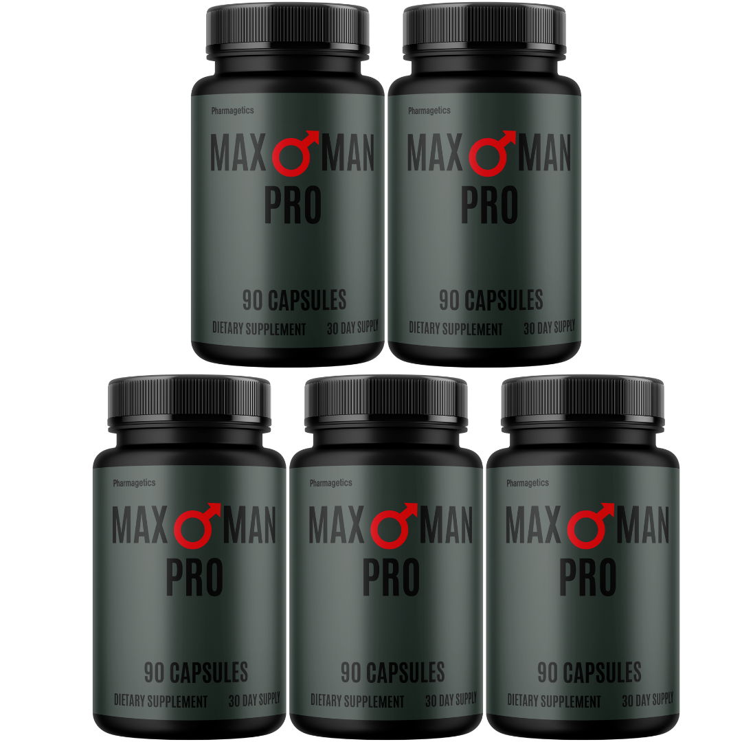 Max Man Pro Male Dietary Supplement, Male Health Support 90 Capsules