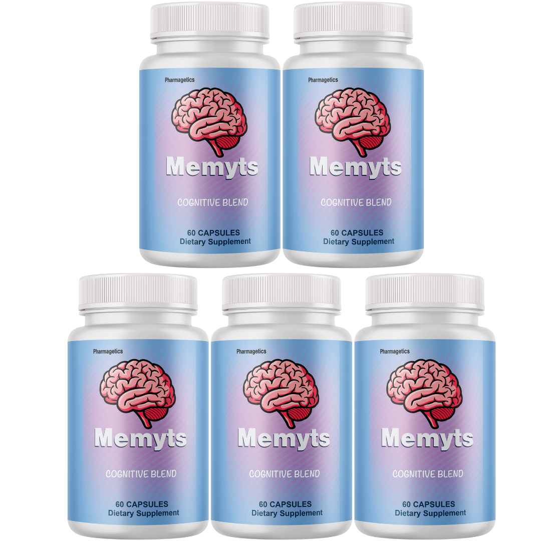 Memyts Healthy Brain Support Formula, Cognitive Supplement 60 Capsules