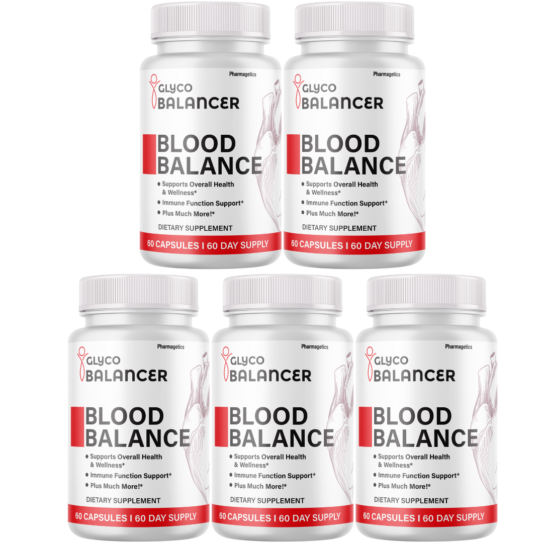 Glyco Balancer Glycogen Control for Blood Pressure + Sugar Support  60 Capsules