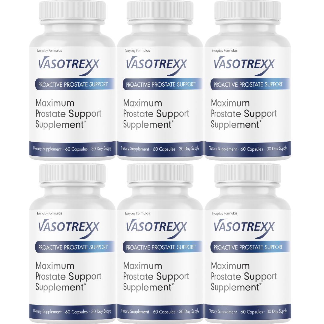Vasotrexx Maximum Prostate Health Support Supplement 60 Capsules