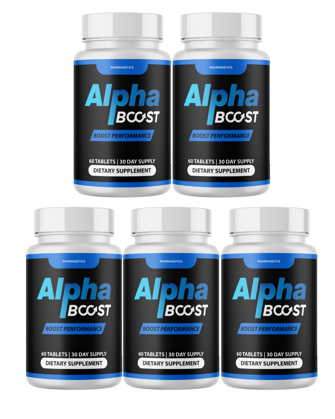 Alpha Boost Male Performance Support Supplement 60 Capsules