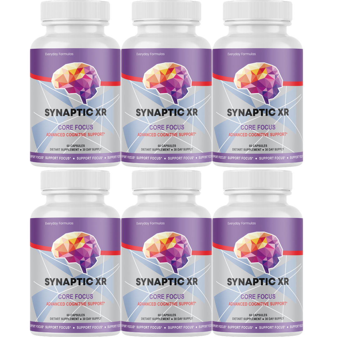 Synaptic XR Core Focus Pills to Boost Cognitive Performance 60 Capsules
