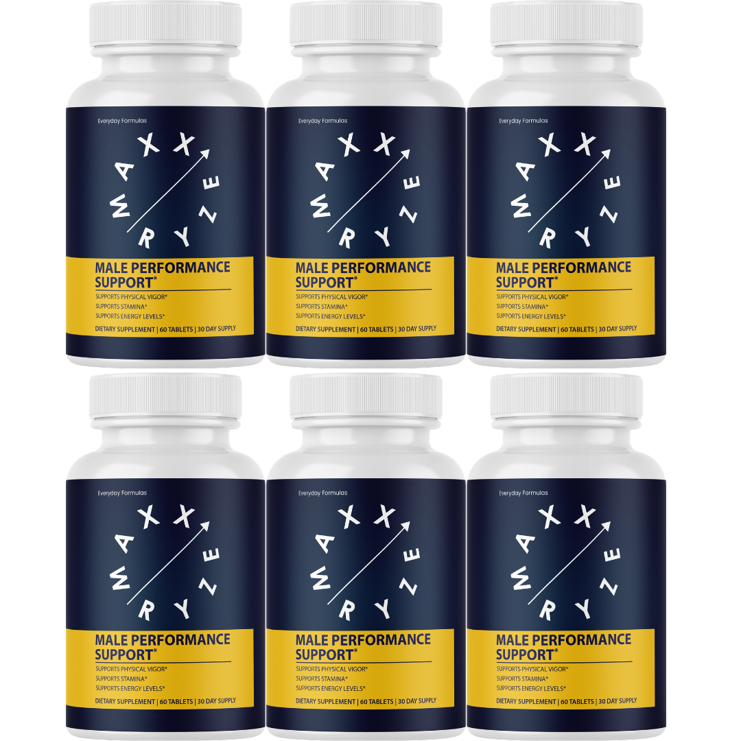 MaxxRyze Male Performance Supplement Formula 60 Tablets
