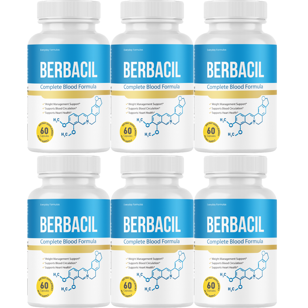 Berbacil Healthy Blood Circulation Support 60 Capsules