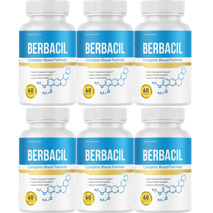 Berbacil Healthy Blood Circulation Support 60 Capsules