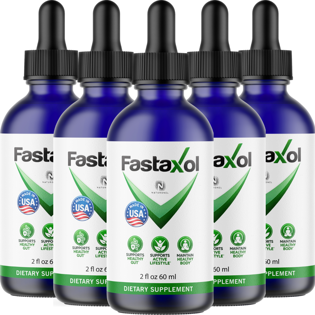 FasfaXol Advanced Liquid Formula (5 Pack) – Amino Acid Blend with L-Arginine HCl, L-Glutamine & L-Tryptophan