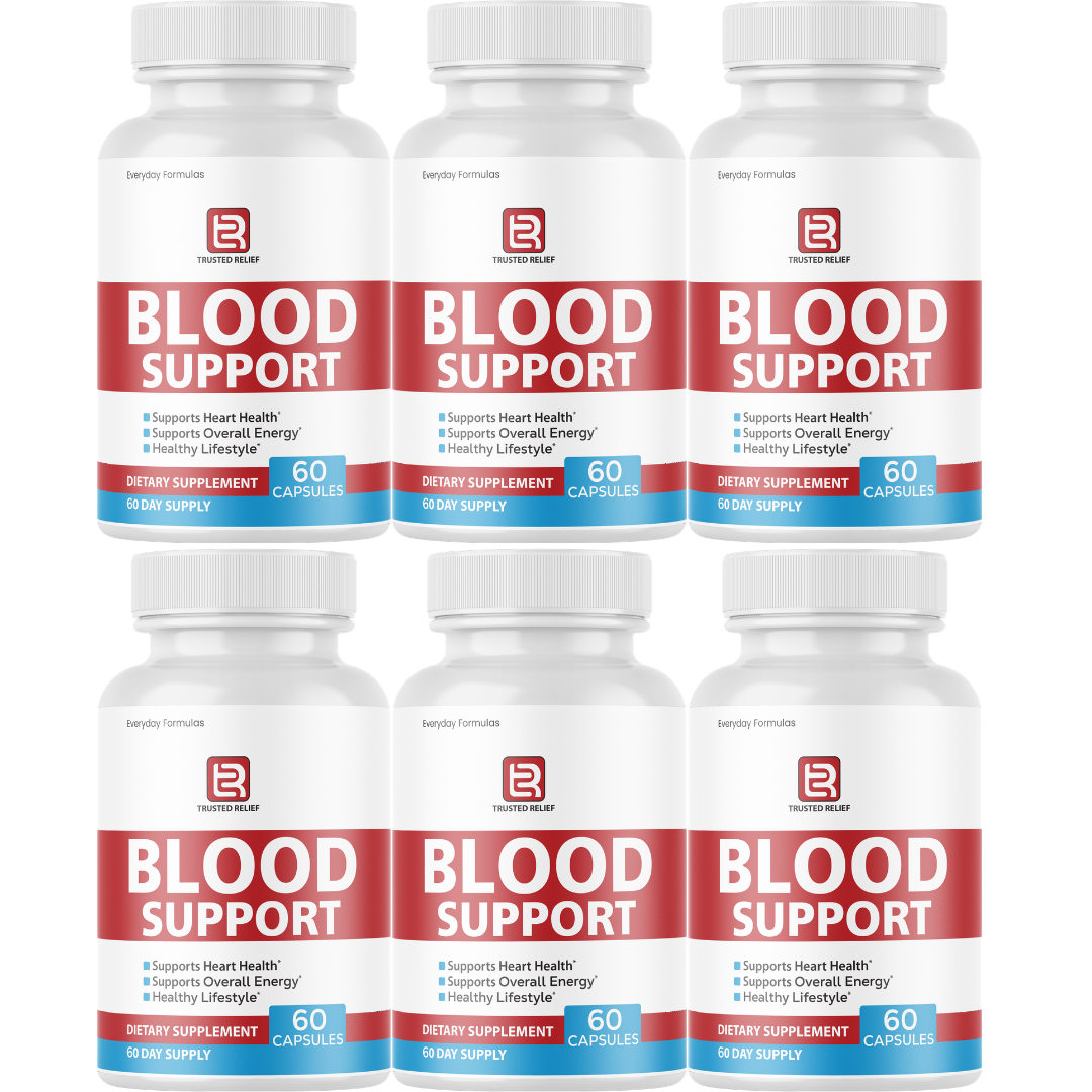 Trusted Relief Blood Support for Managing Sugar & Pressure Levels 60 Capsules