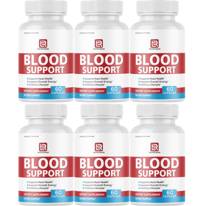 Trusted Relief Blood Support for Managing Sugar & Pressure Levels 60 Capsules