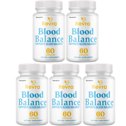 Revra Blood Balance Support, Blood Health Supplement 60 Capsules