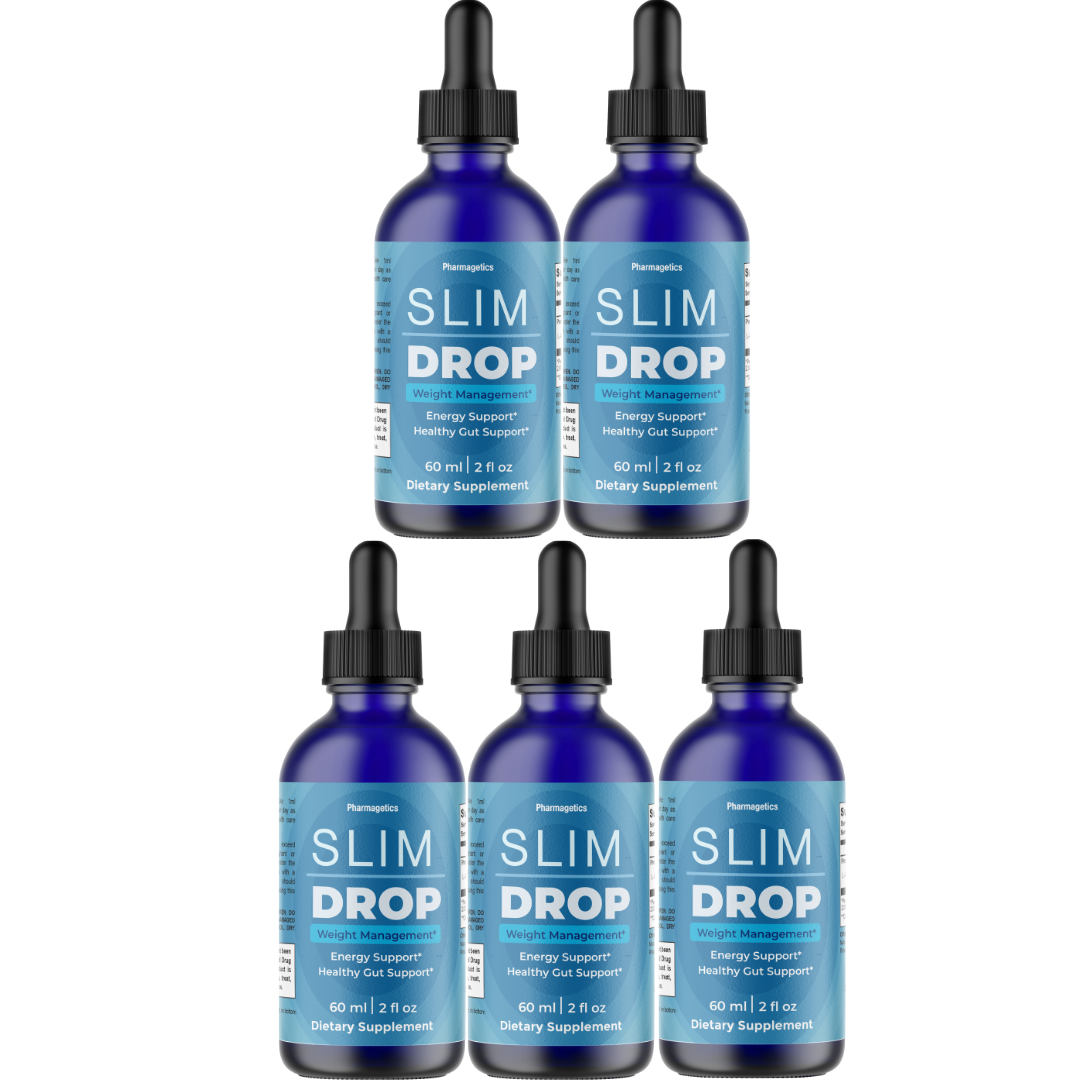 Slim Drop Energy & Gut Health Support, Weight Loss Supplement 60ML
