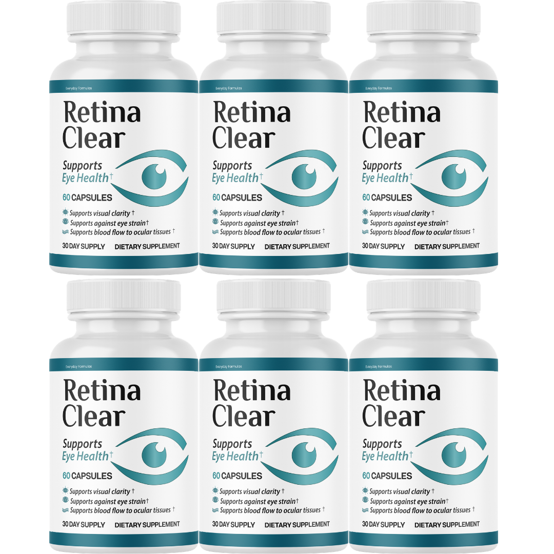 Retina Clear Capsules, RetinaClear Eye Health Support 60 Capsules