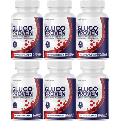 Gluco Proven Healthy Blood Sugar Support Formula 60 Capsules