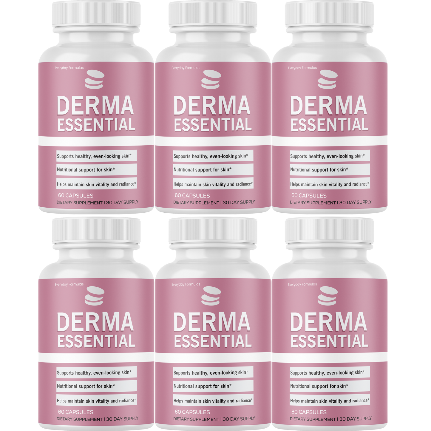 Derma Essential Capsules Premium Derma Essential for Skin Clarity 60 Capsules