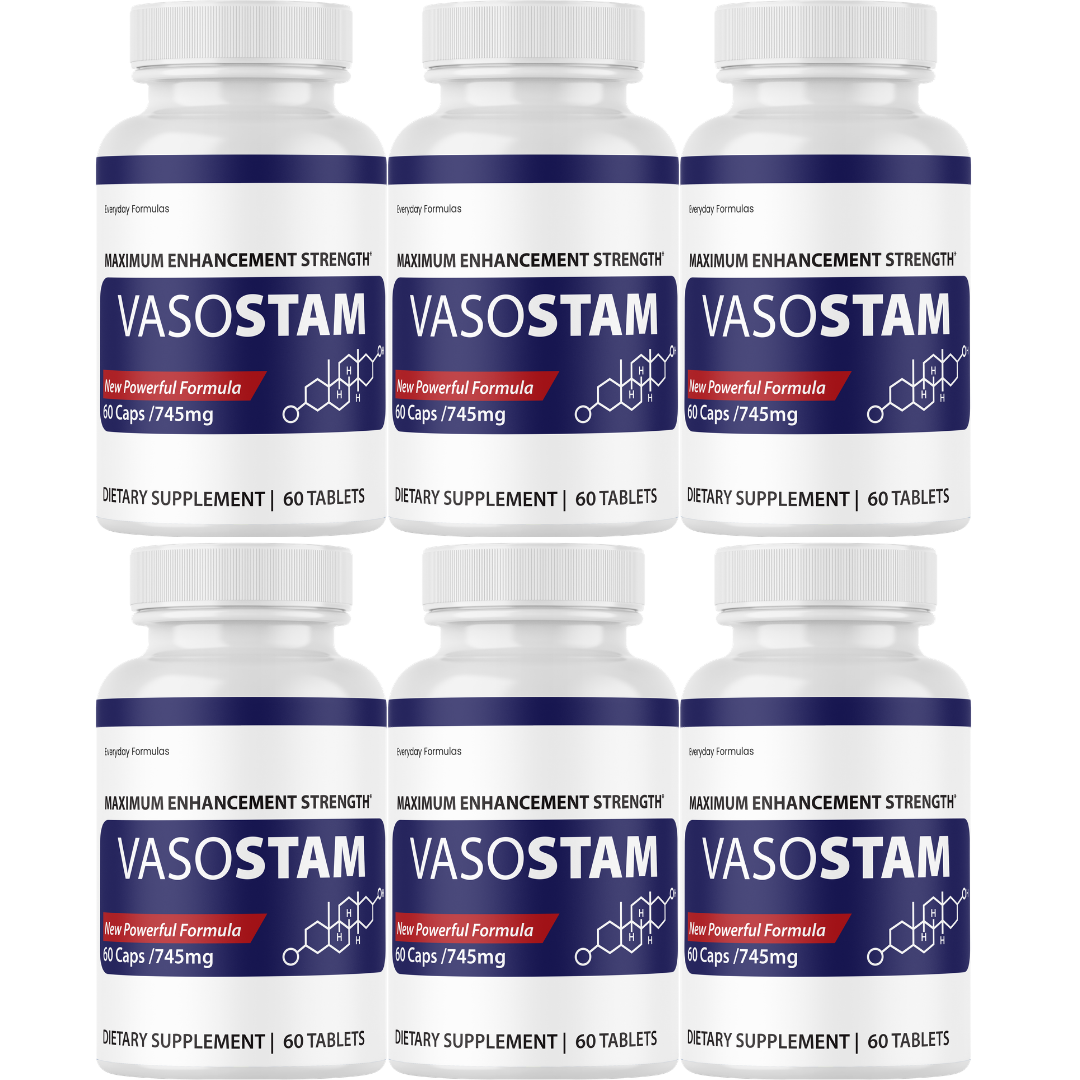 VasoStam Maximum Enhancement Strength New Powerful Formula 60 Tablets