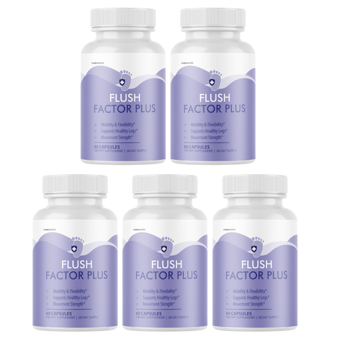 Flush Factor Plus Supports Mobility Flexibility & Enhance Strength 60 Capsules