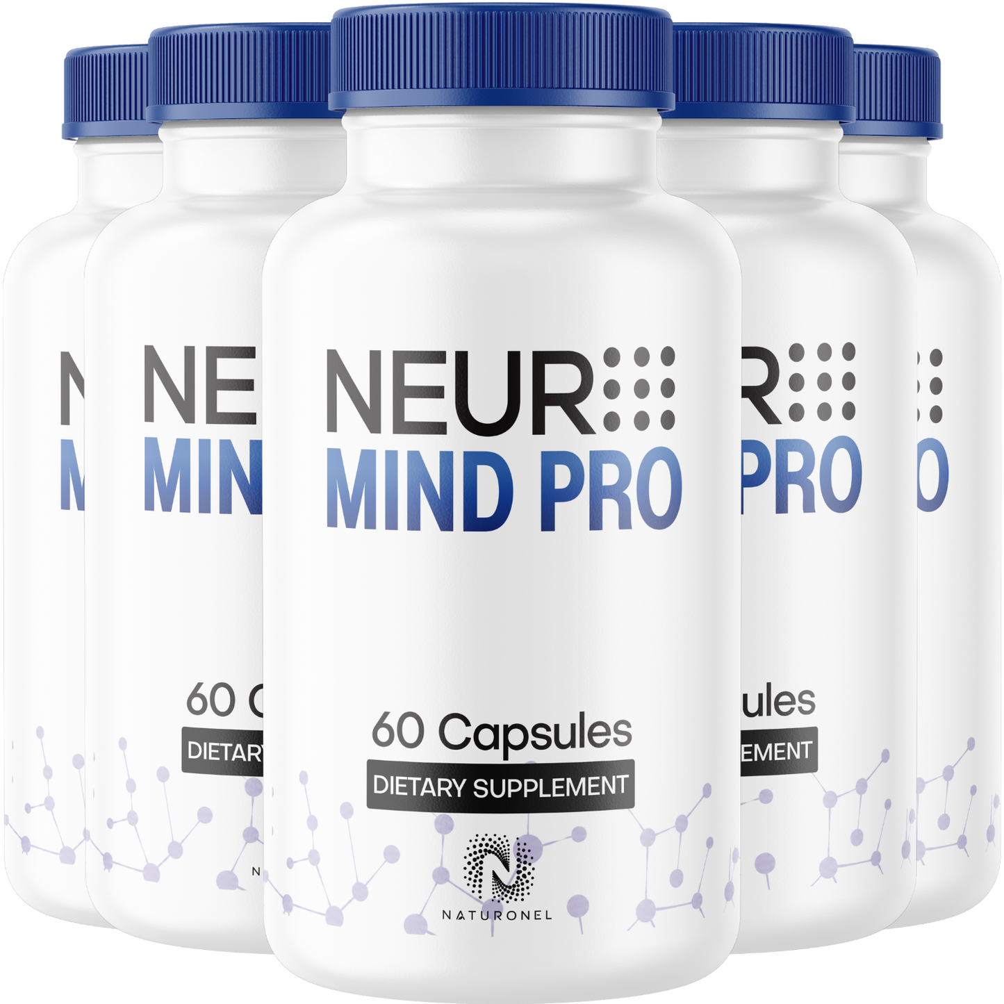 NEURO MIND PRO Brain Supplement for Memory, Focus & Mental Clarity – Nootropic Formula with DMAE, Bacopa, Huperzine A, Phosphatidylserine, GABA & Vitamins