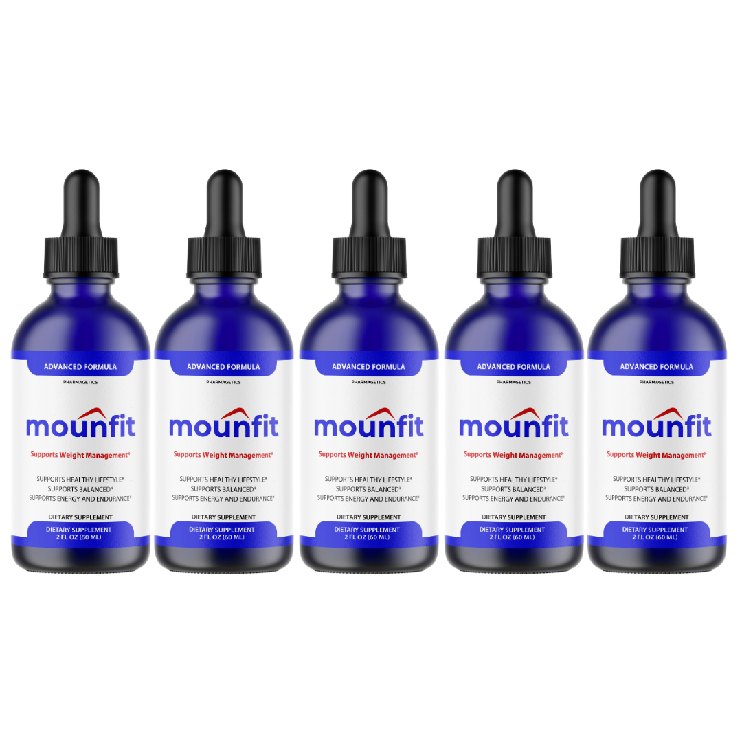 Mounfit Weight Loss Drops, Fat Burning Supplement Formula 60ML