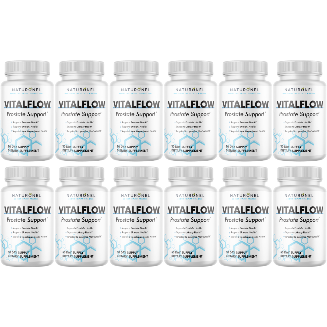 VitalFlow Prostate Support Supplement - 12 Bottle